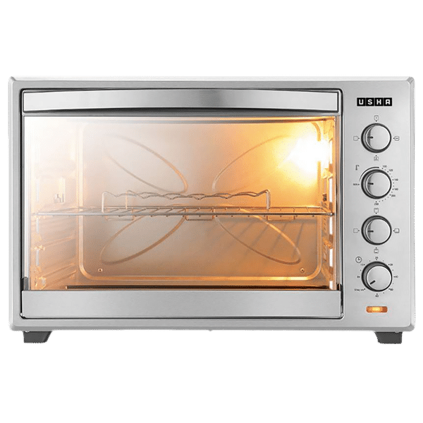 USHA 3760RCSS 60L Oven Toaster Grill with Rotisserie Function (Steel)_1