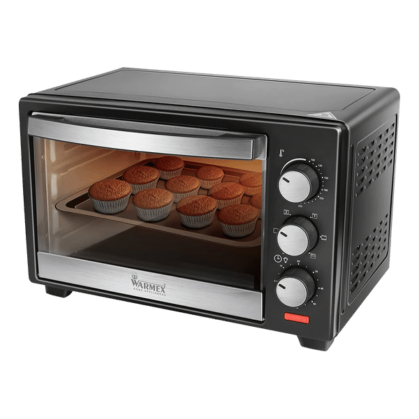WARMEX MB20L 20L Oven Toaster Grill with 14 Autocook Menus (Black)_1