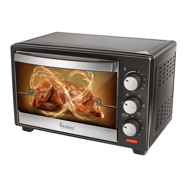 WARMEX MB20L/R&C 20L Oven Toaster Grill with 14 Autocook Menus (Black)_1