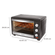 WARMEX MB20L/R&C 20L Oven Toaster Grill with 14 Autocook Menus (Black)_2
