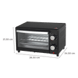 AGARO Marvel 9L Oven Toaster Grill with Automatic Thermostat (Black)_2