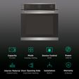 elica EPBI INOX NERO 962 MMF 72L Built-in Microwave Oven with Mechanical Control (Black)_3