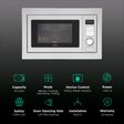 elica EPBI MW 250 25L Built-in Microwave Oven with 10 Autocook Menus (Stainless Steel)_3