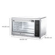 WONDERCHEF Prato 30L Oven Toaster Grill with Rotisserie (Silver)_2