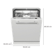 Miele G 5050 SCVi Active 14 Place Settings Free Standing Dishwasher with Eco Power Technology (Stainless Steel)_2