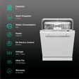 Miele G 5050 SCVi Active 14 Place Settings Free Standing Dishwasher with Eco Power Technology (Stainless Steel)_3