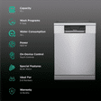 Hisense 15 Place Settings Free Standing Dishwasher with Silent Operation (Stainless Steel)_3