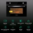 FABER FBIMWO GLM 38L Built-in Convection Microwave Oven with Electronic Control (Black)_3
