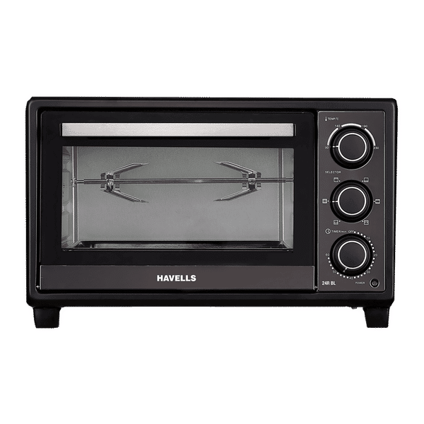 HAVELLS 24R BL 24L Oven Toaster Grill with Motorized Rotisserie (Black)_1