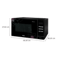 Haier 23L Convection Microwave Oven with 111 Autocook Menus (Black)_2