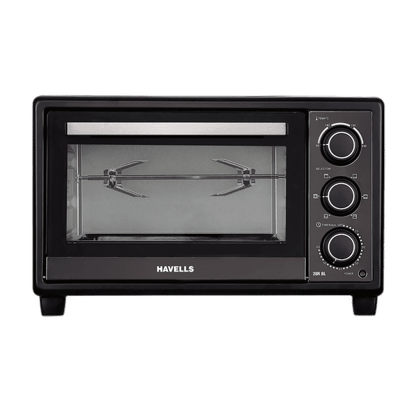 HAVELLS 28R BL 28L Oven Toaster Grill with Motorized Rotisserie (Black)_1