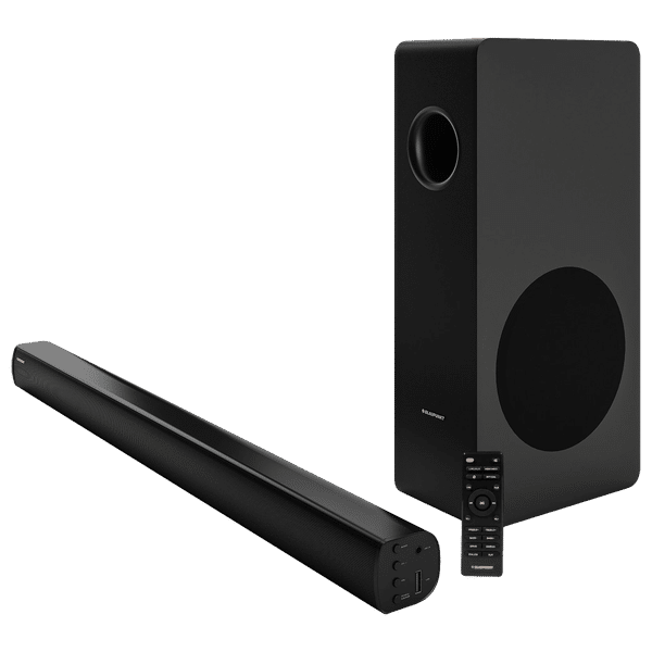 Blaupunkt SBW150 160W Bluetooth Soundbar with Remote (HD sound, 2.1 Channel, Black)_1