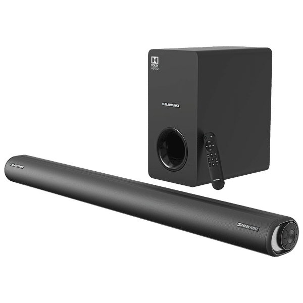 Blaupunkt SBWL100 220W Bluetooth Soundbar with Remote (Adaptive Sound Mode, 2.1 Channel, Black)_1