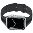 GRIPP TUTONE Silicone Strap for Apple iWatch Series 8, Series 7, Series 6, Series 5, Series 4, Series 3, Series 2, Series 1 (45mm / 49mm) (Soft and Comfortable, Grey and Black)_4