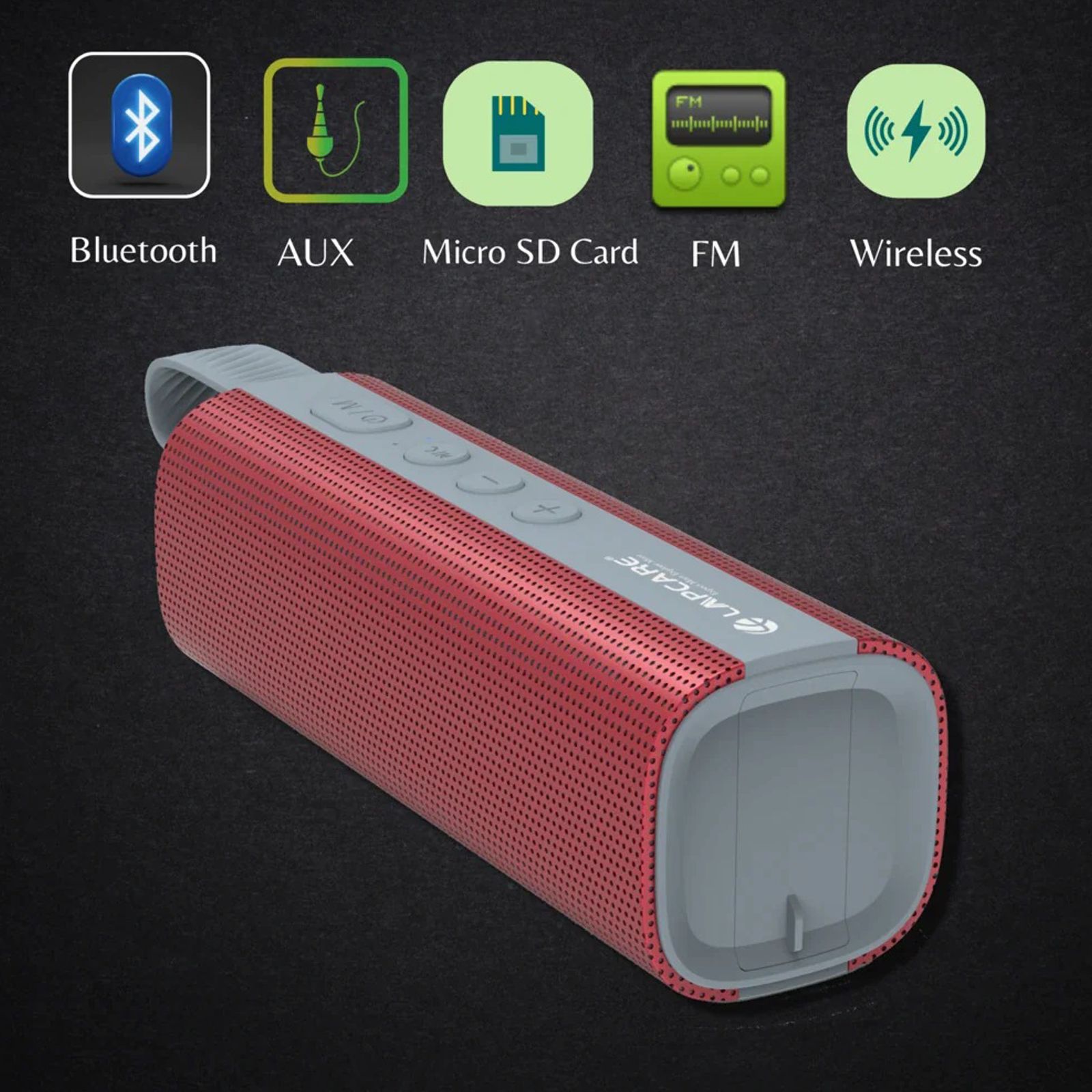 Buy LAPCARE Go Beat LBS-004 10W Portable Bluetooth Speaker (Handsfree ...