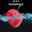 LAPCARE Pulse 5W Portable Bluetooth Speaker (IPX4 Waterproof, Handsfree Calls, 1.0 Channel, Red)_4