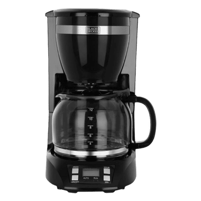 Buy Croma 600 Watt 5 Cups Manual Black Coffee Maker with Rust Resistant  (Black) Online – Croma