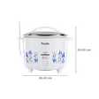 Preethi Glitter 1.8 Litre Electric Rice Cooker with Keep Warm Function (White)_2