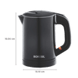 BOROSIL Eva Cool Touch 750 Watt 0.6 Litre Electric Kettle with Boil Dry Protection (Black)_2