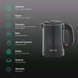 BOROSIL Eva Cool Touch 750 Watt 0.6 Litre Electric Kettle with Boil Dry Protection (Black)_3