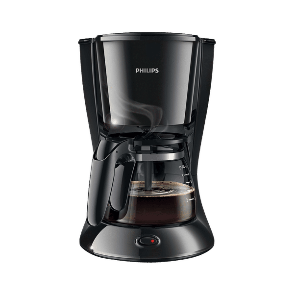 PHILIPS Daily Collection 750 Watt 7 Cups Automatic Drip Coffee Maker with Water Level Indicator (Black)_1
