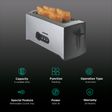 BOROSIL Krispy 1500W 4 Slice Pop-Up Toaster with Temperature Control (Silver)_3