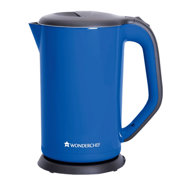 WONDERCHEF Luxe 1800 Watt 1.7 Litre Electric Kettle with Boil Dry Protection (Blue)_1