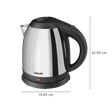 PHILIPS Daily collection 1800 Watt 1.2 Litre Electric Kettle with 360 Degree Cordless Base (Metallic silver)_2