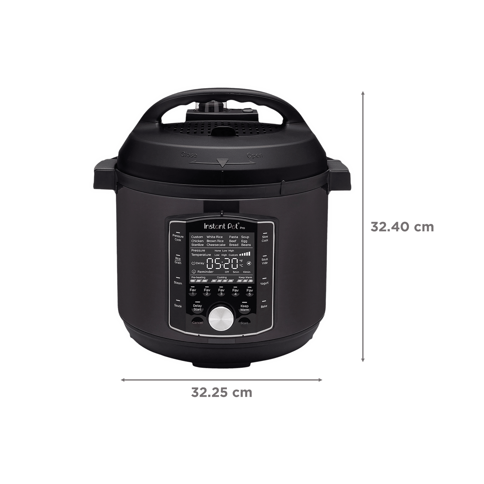 Buy Instant Pot Pro 5.35 Litre Electric Multi Pot Cooker with Keep Warm ...