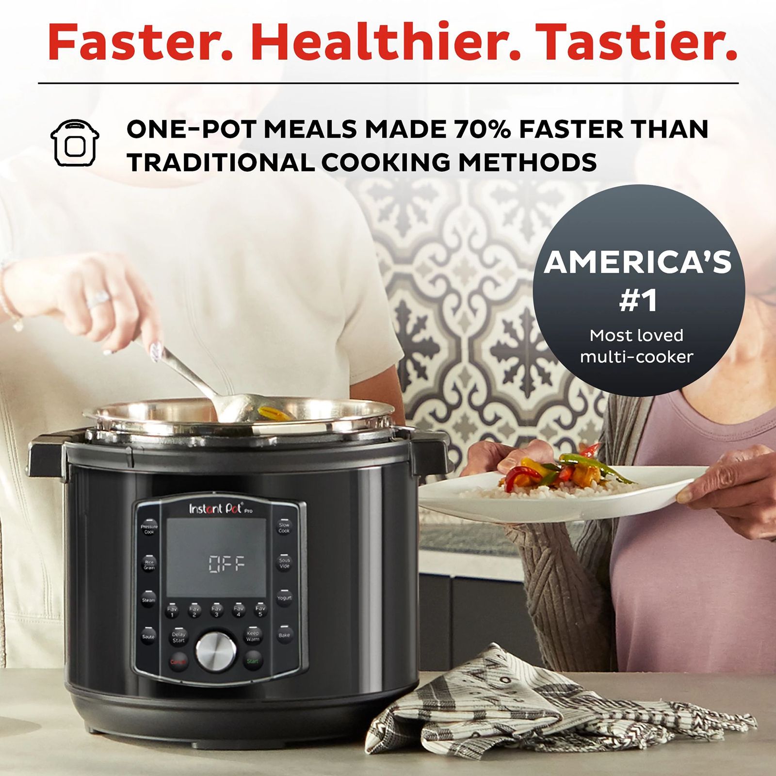 Buy Instant Pot Pro 5.35 Litre Electric Multi Pot Cooker with Keep Warm ...