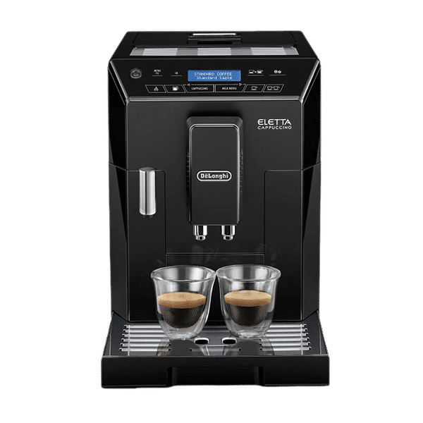 De'Longhi Eletta Cappuccino 1450 Watt 2 Cups Automatic Cappuccino & Espresso Coffee Maker with Grinding Technology (Black)_1
