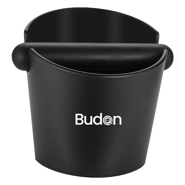 Budan Coffee Knock Box (Rubber Base, BUDKB102, Black)_1