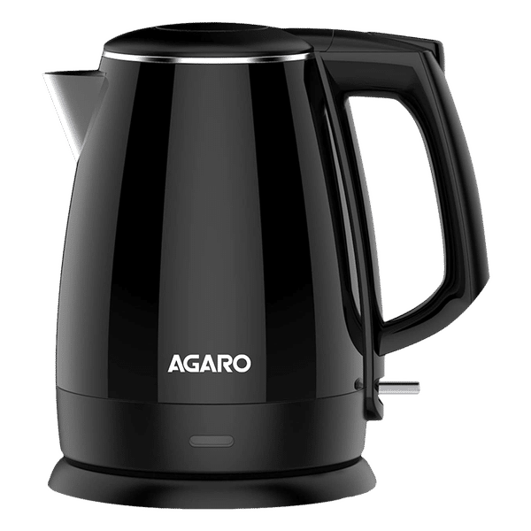 AGARO Royal 1500 Watt 1.5 Litre Electric Kettle with Auto Shut Off (Black)_1