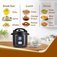 AGARO Imperial 6 Litre Electric Pressure Cooker with Keep Warm Function (Black)_4