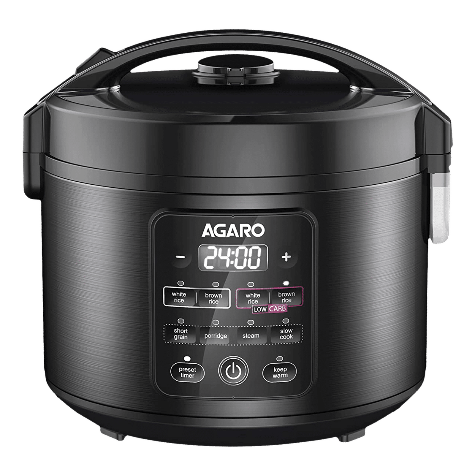 Buy AGARO Regal 3 Litre Electric Rice Cooker with Overheat Protection  (Black) Online – Croma
