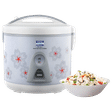 KENT Delight 1.8 Litre Electric Rice Cooker with Keep Warm Function (White)_1