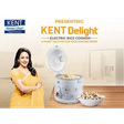 KENT Delight 1.8 Litre Electric Rice Cooker with Keep Warm Function (White)_4