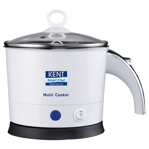 KENT 1.2 Litre Electric Multi Cooker with Auto Shut Off (White)_1
