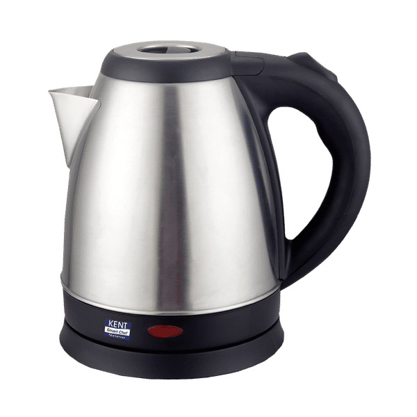 KENT Vogue 1500 Watt 1.8 Litre Electric Kettle with 360 Degree Rotation Base (Silver)_1