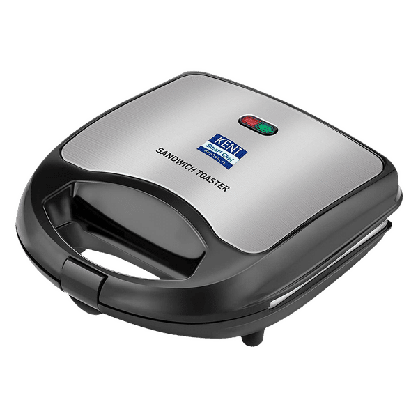 KENT 700W 4 Slice Sandwich Maker with Automatic Temperature Cut Off (White)_1