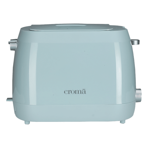 Croma 800W 2 Slice Pop-Up Toaster with Removable Crumb Tray (Green)_1