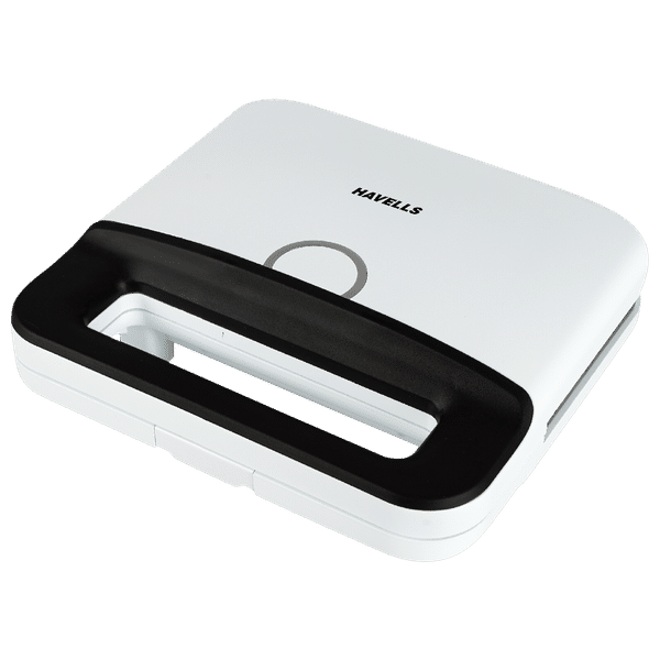HAVELLS Perfect Fill 750W 2 Slice Sandwich Maker with LED Indicator (White)_1