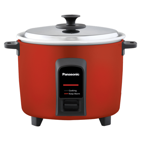 Panasonic Warmer Series 2.2 Litre Electric Rice Cooker with Keep Warm Function (Red)_1