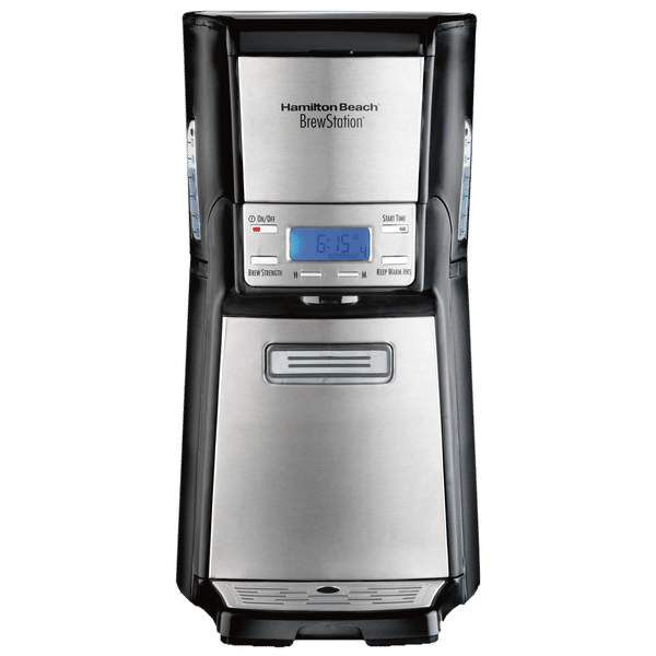 Hamilton Beach 130 Watt 12 Cups Automatic Espresso Coffee Maker with Keep Warm Function (Silver)_1