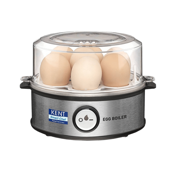 KENT Instant 7 Egg Electric Egg Boiler with Auto Shut Off (Silver)_1