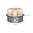 KENT Instant 7 Egg Electric Egg Boiler with Auto Shut Off (Silver)_2