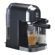 morphy richards AutoPresso 1350 Watt 6 Cups Automatic Espresso, Cappuccino & Latte Coffee Maker with Rust Resistant (Black)_1