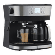 morphy richards DuoPresso 1850 Watt 10 Cups Automatic Espresso, Cappuccino & Latte Coffee Maker with Overheat Protection (Black)_1