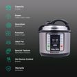 WONDERCHEF Nutri-Pot 3 Litre Electric Pressure Cooker with One Touch Operation (Silver)_3