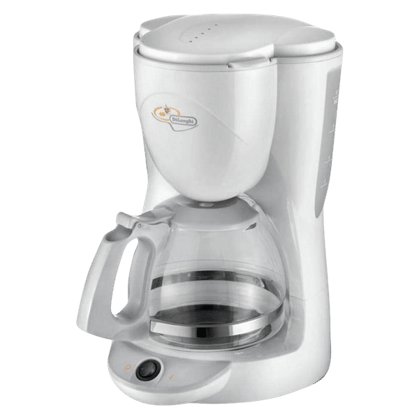 De'Longhi ICM2 1000 Watt 10 Cups Automatic Drip Coffee Maker with Thermoblock Technology (White)_1